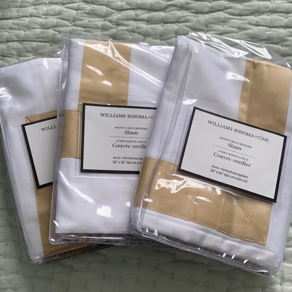 Williams Sonoma euro shams